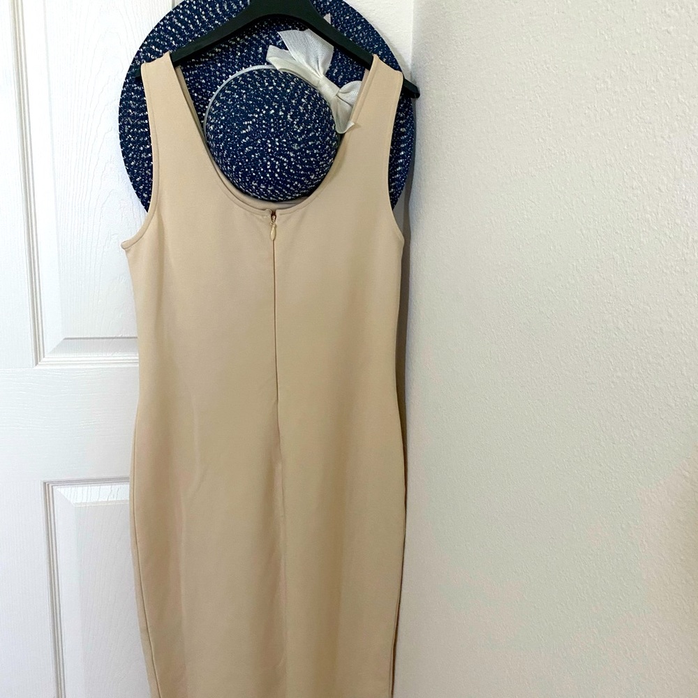 Bebe Womens Asymmetric Neckline Bodycon Dress